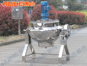 展示電加熱夾層鍋真實(shí)圖片